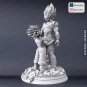 Vegeta and Trunk Diorama STL FILE 3D model