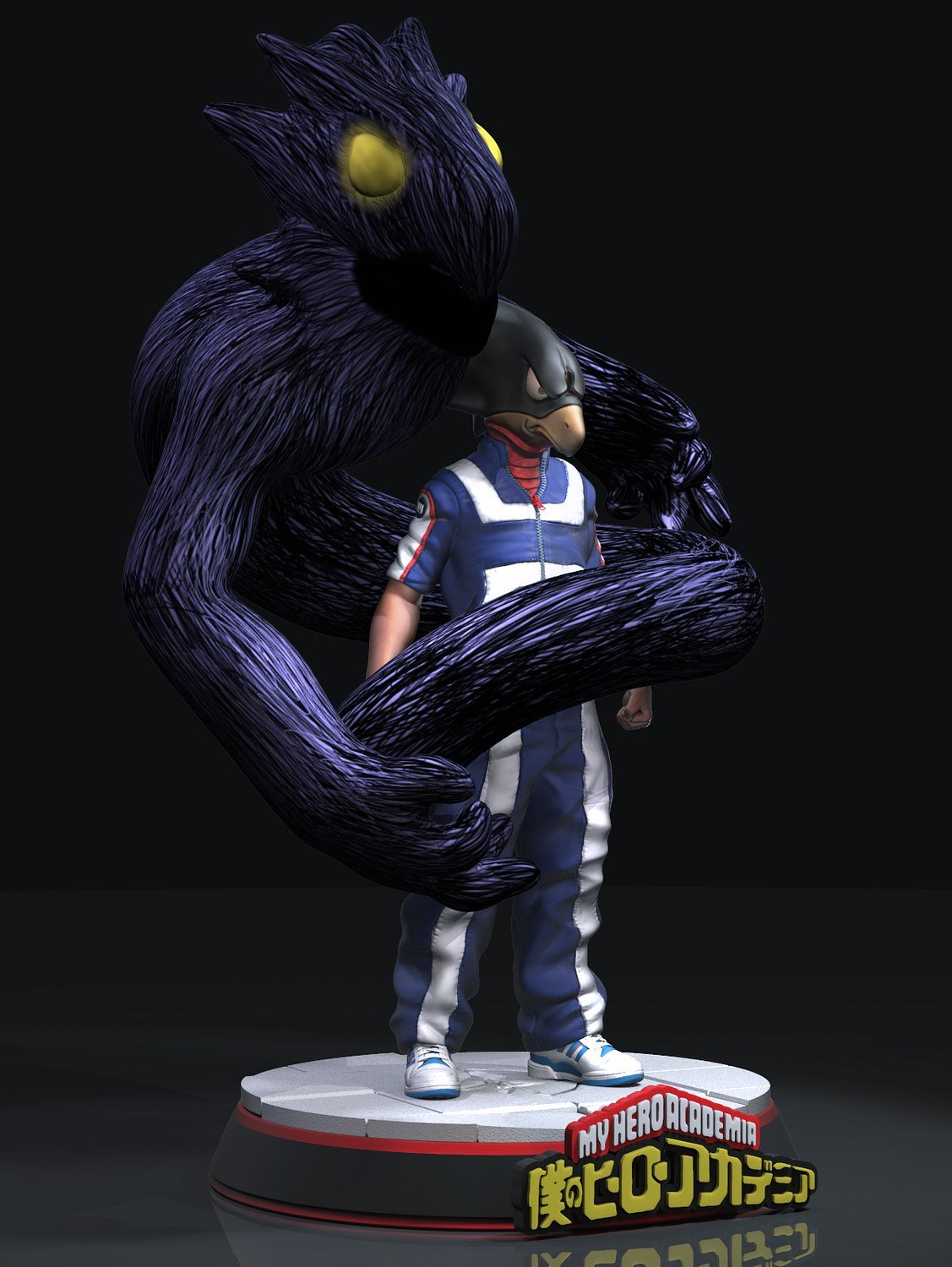 Tokoyami from My Hero Academia STL FILE 3D model