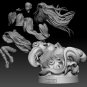 Nezuko Cute Pose from Demon Slayer STL FILE 3D model
