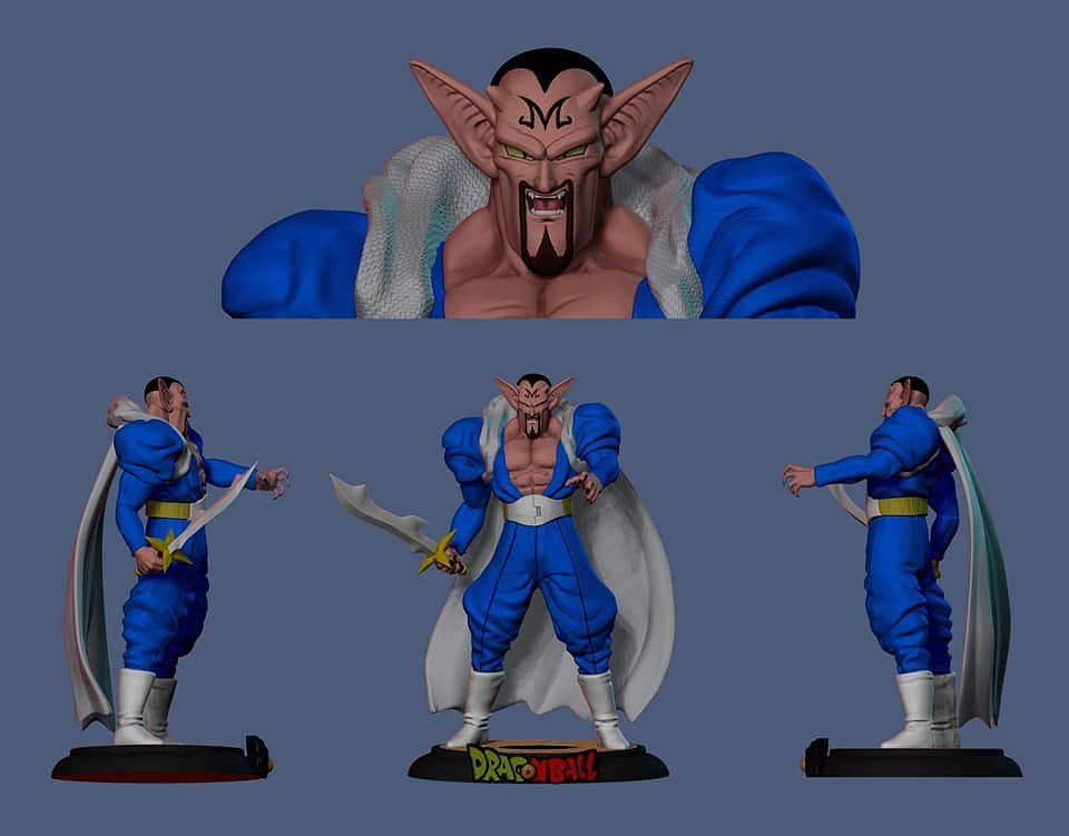 Dabura from Dragonball Anime STL FILE 3D model