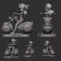 Lunchi on Motor From Dragonball STL FILE 3D model