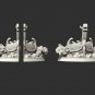 Shank Red Hair STL FILE 3D model