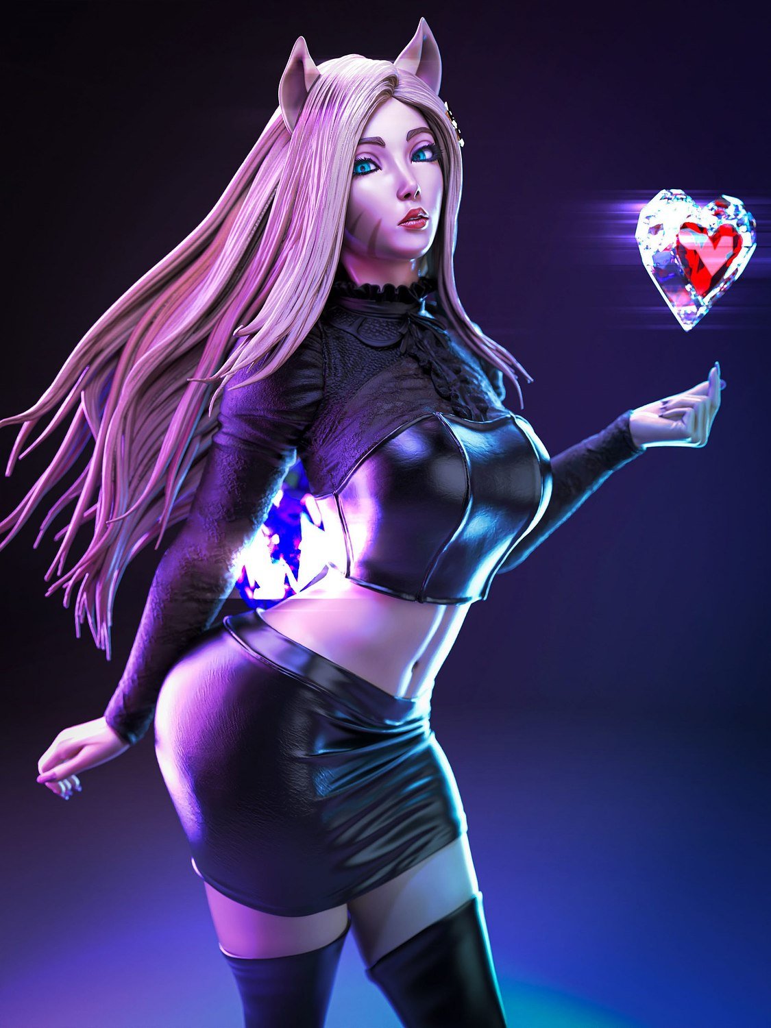 Ahri - The Baddest Fan Art