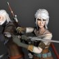 Geralt and Ciri Diorama from The Witcher
