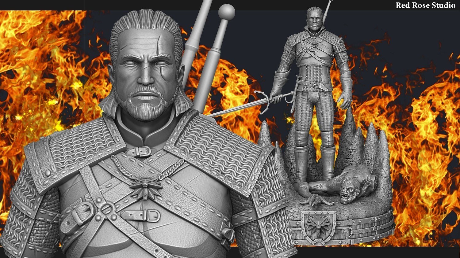 Geralt of Rivia from The Witcher