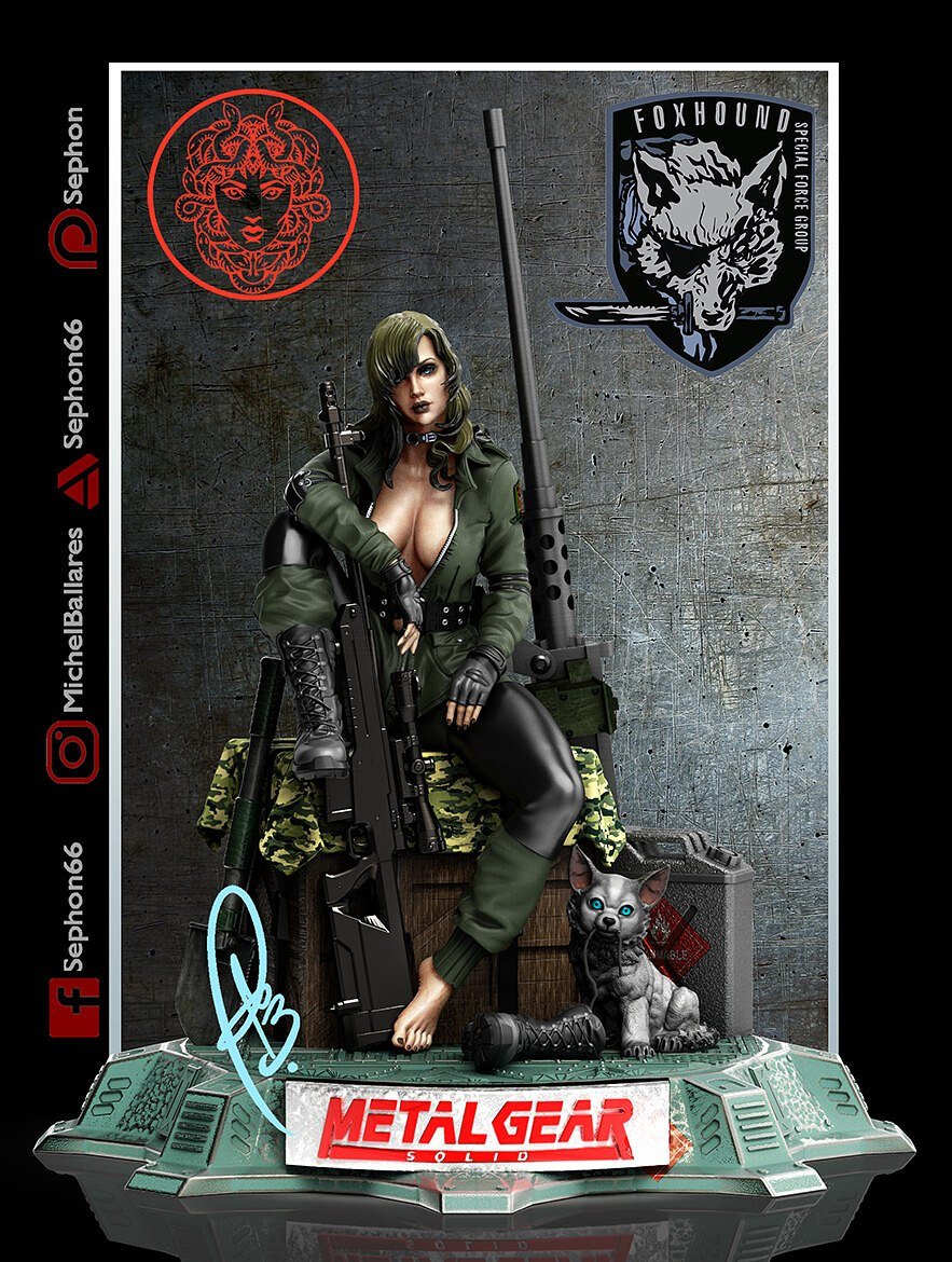 Metal Gear Girl Fanart
