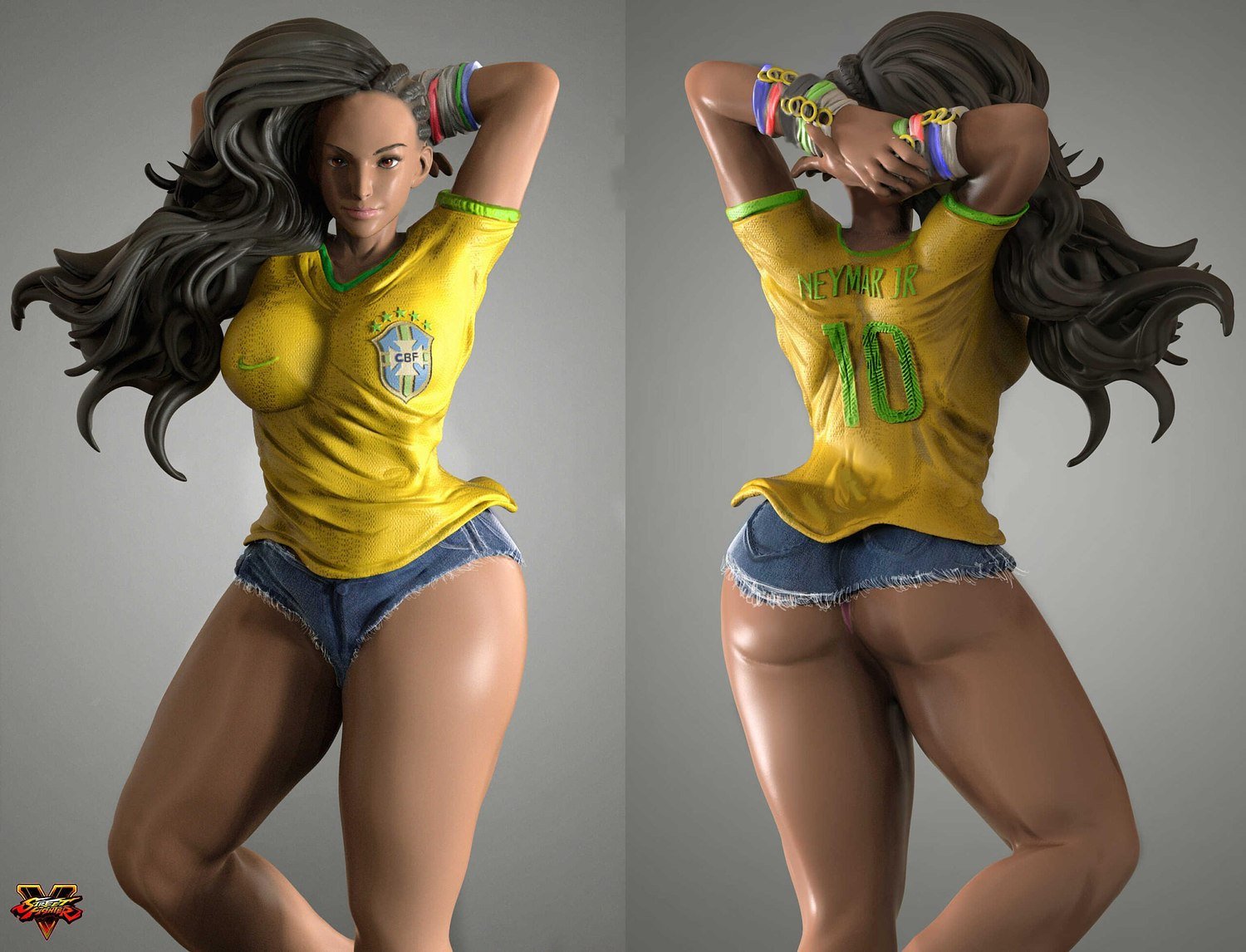 Laura Matsuda from Street Fighter