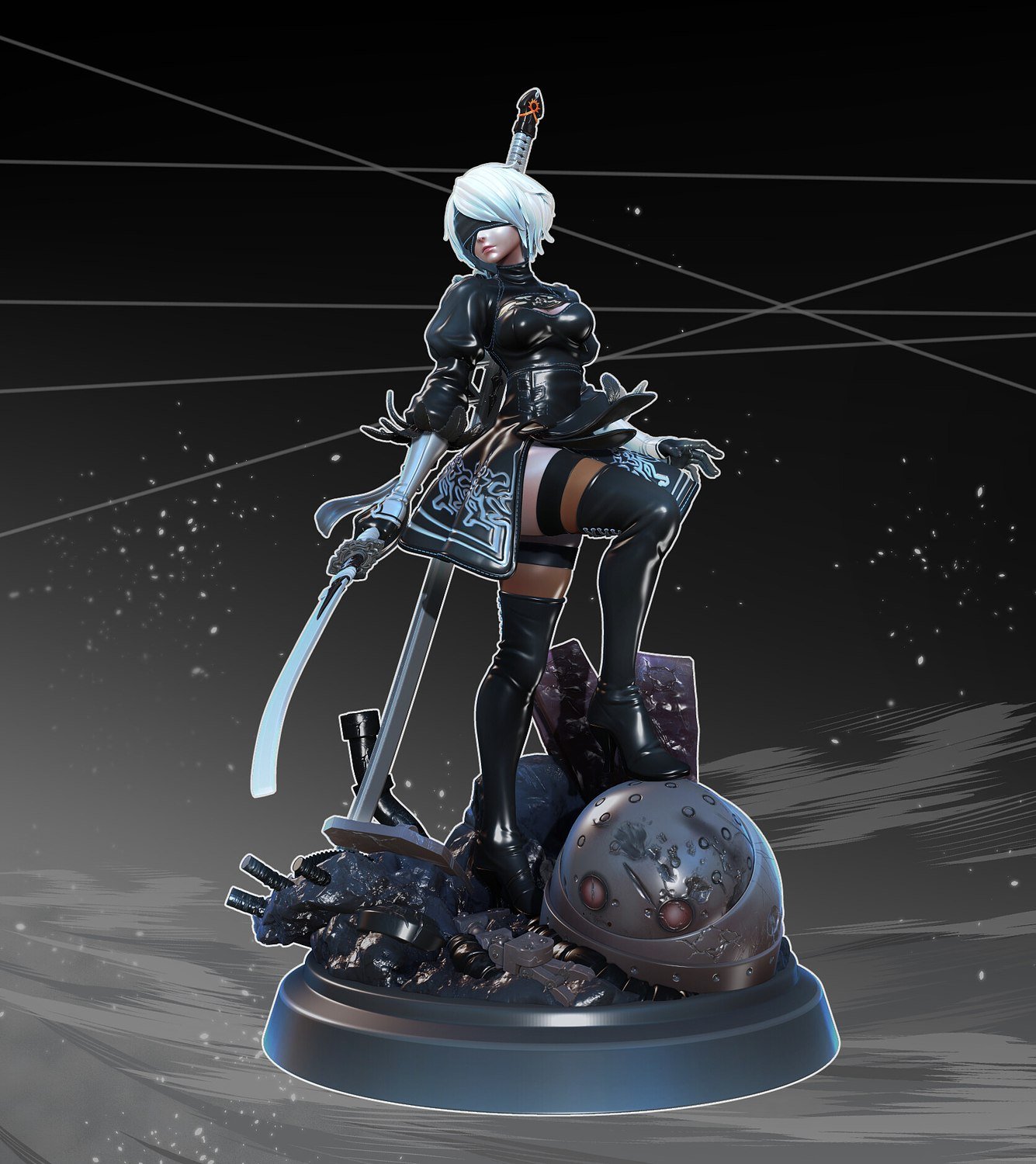 2B From Nier Automata