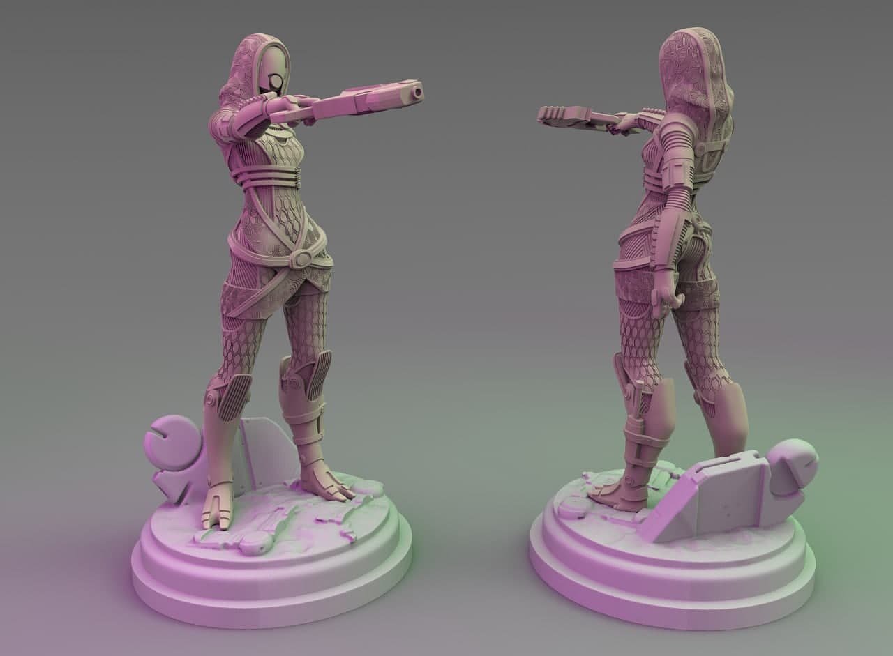 Tali vas Normandy From Mass Effect