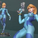 Samus Aran Zero Suit From Metroid