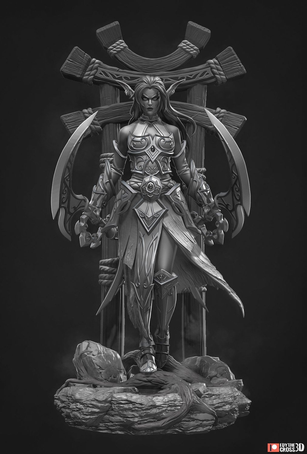 Tyrande Whisperwind from World of Warcraft