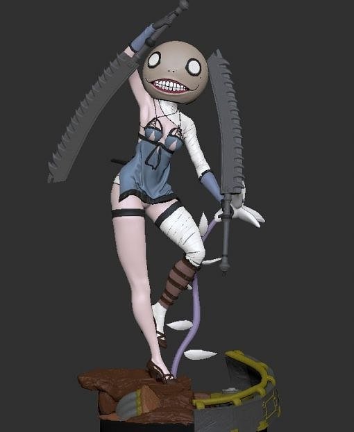 Nier Kaine from Nier Automata
