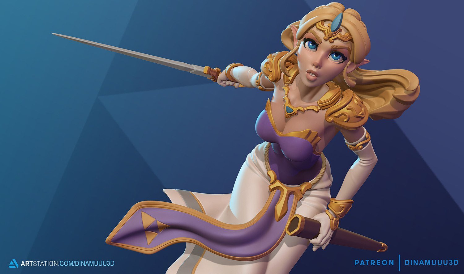 Princess Zelda Ver 2 From The Legend of Zelda