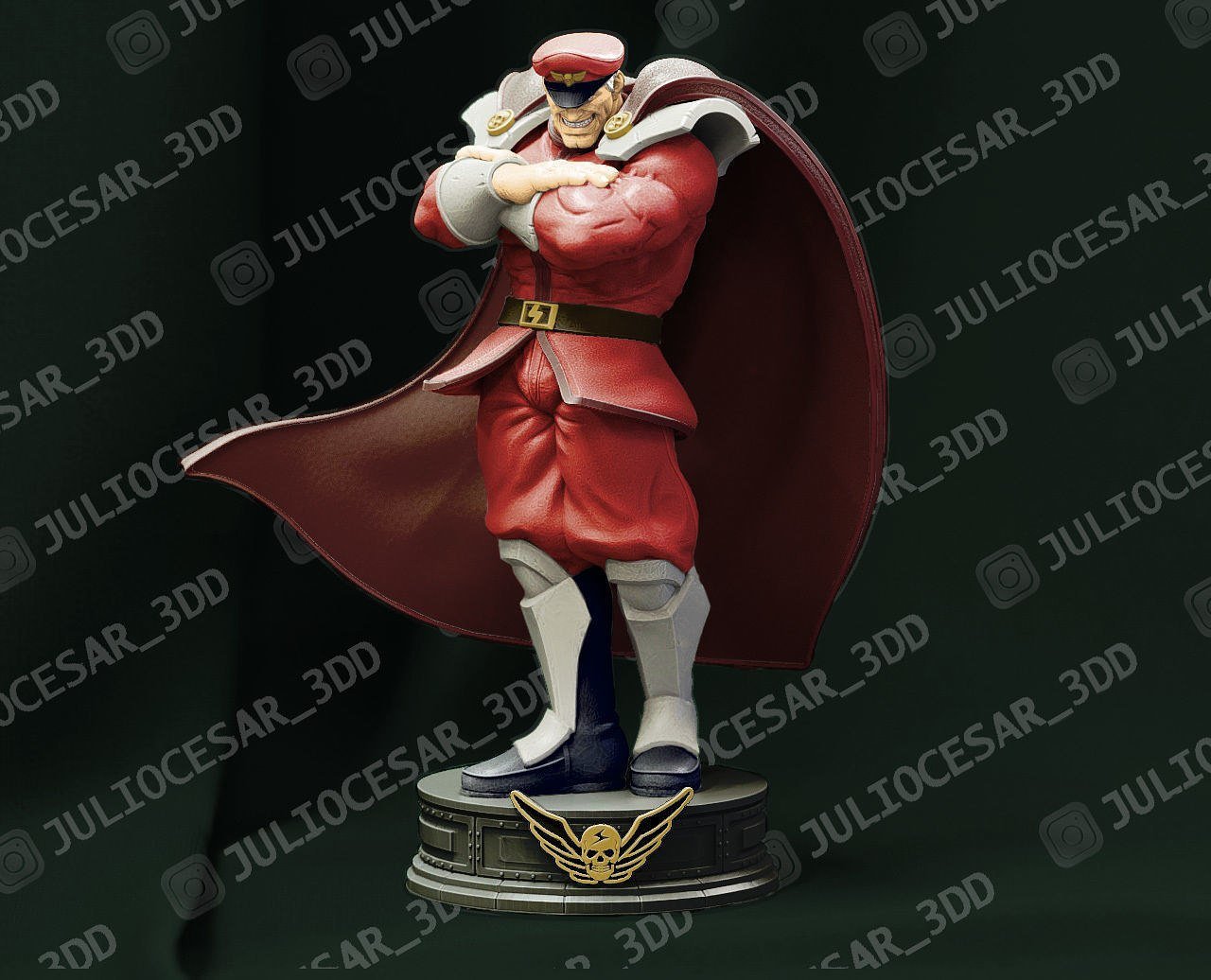 M Bison from Street Fighter