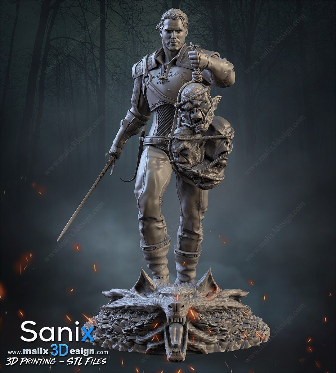 Geralt of Rivia V2 - Henry Cavill from The Witcher