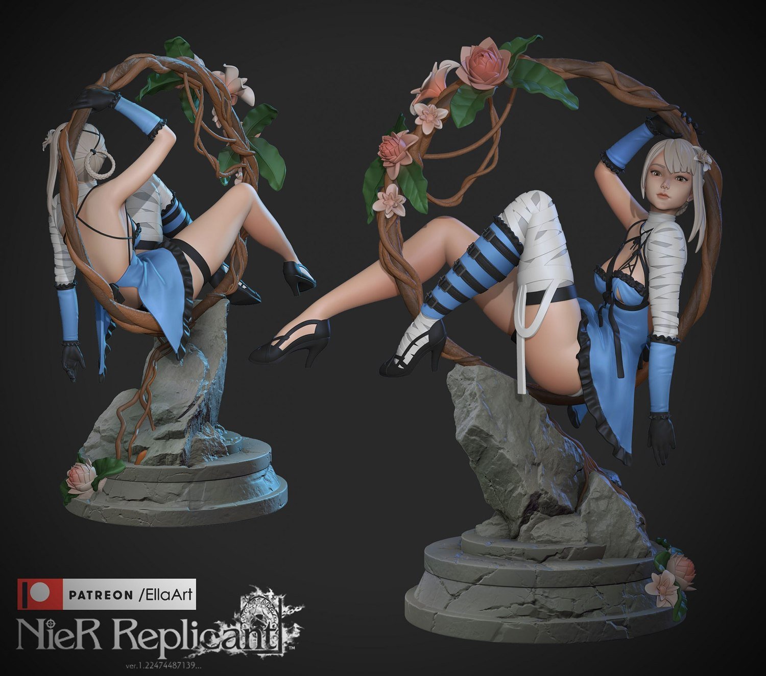 Nier Kaine V2 from Nier Automata