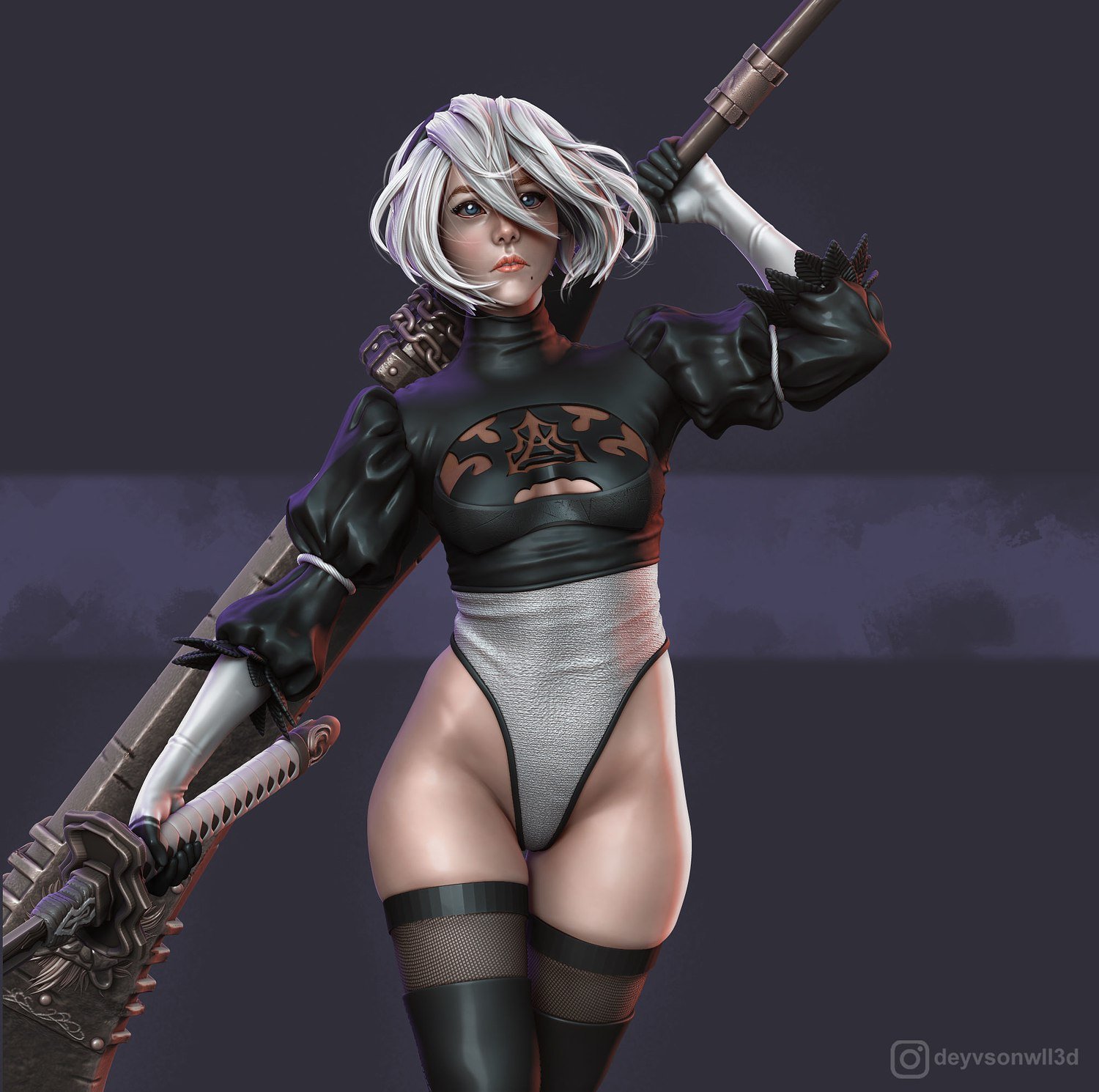 2B V2 from Nier Automata