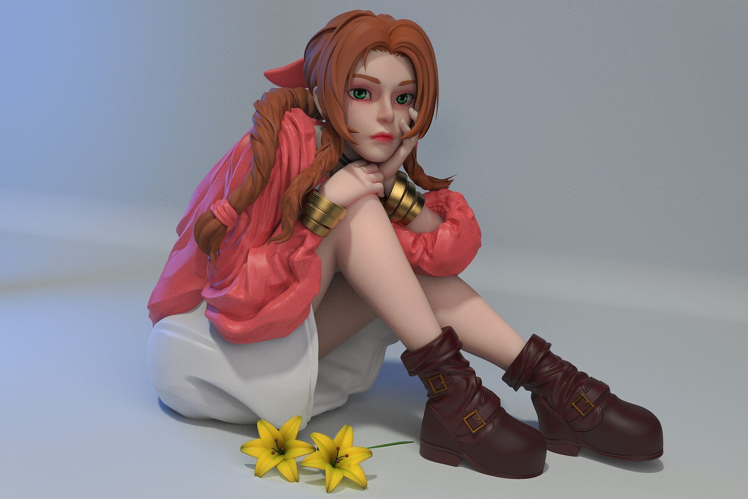 Aerith V4 From Final Fantasy 7