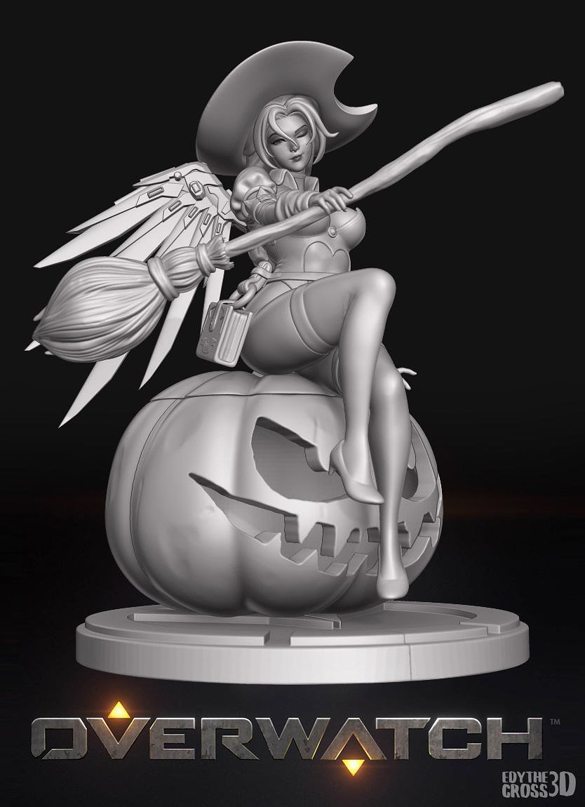 Witch Mercy from Overwatch