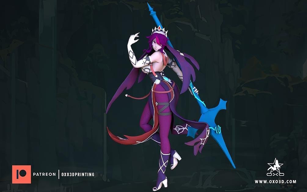Rosaria From Genshin Impact