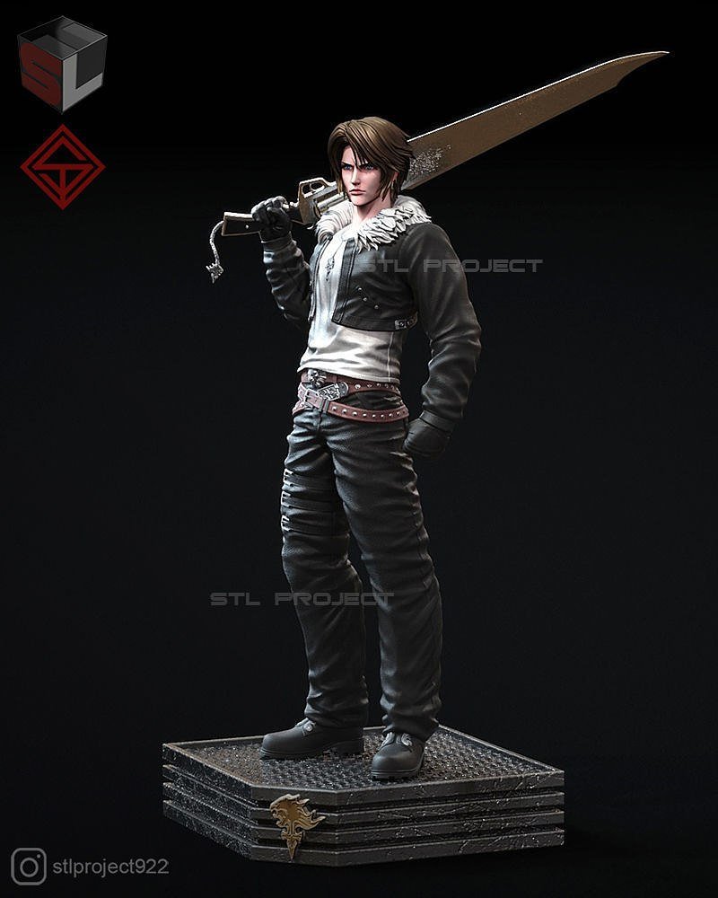 Squall Leonhart From Final Fantasy VIII