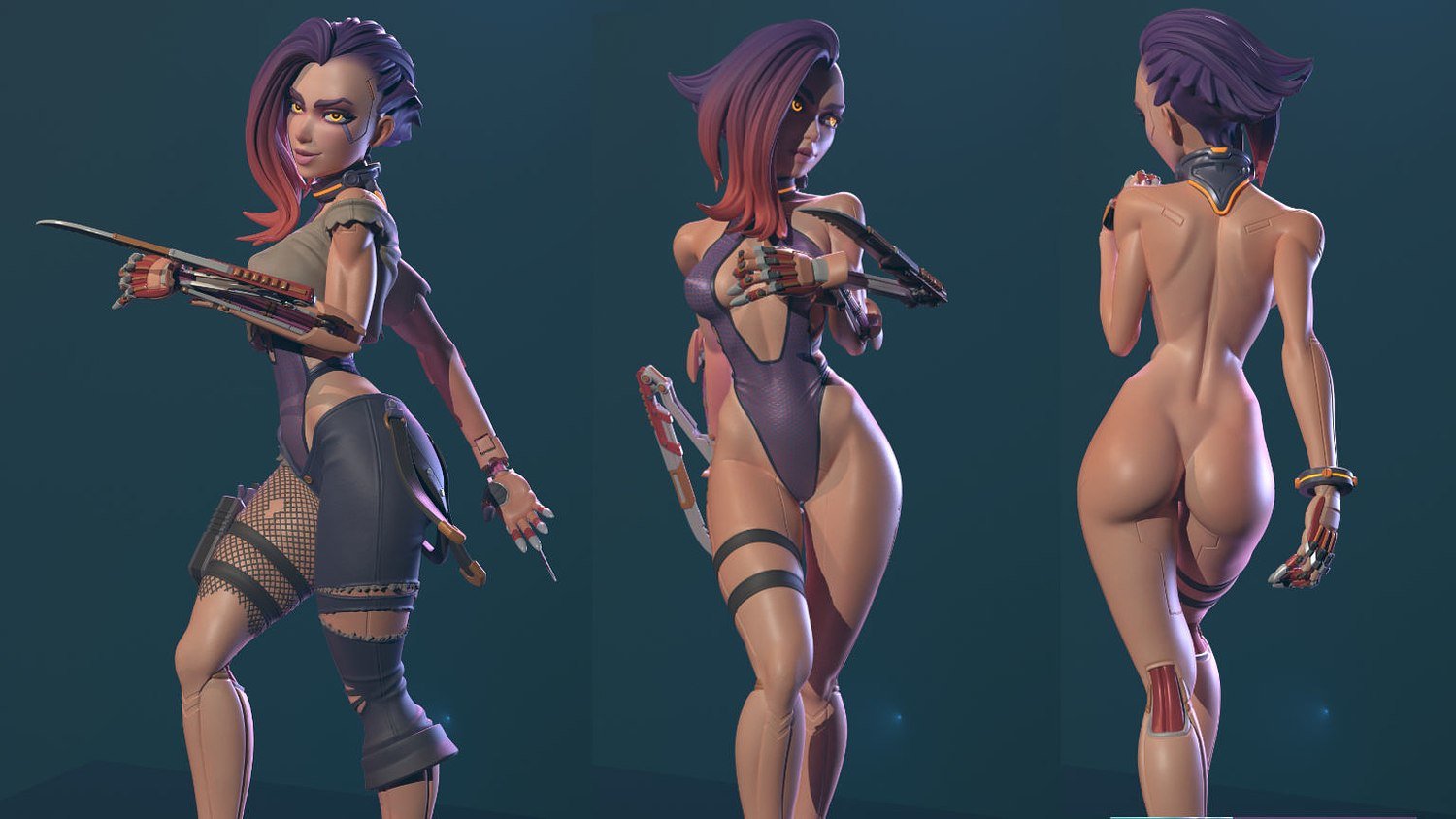 Cyberpunk Girl Fanart