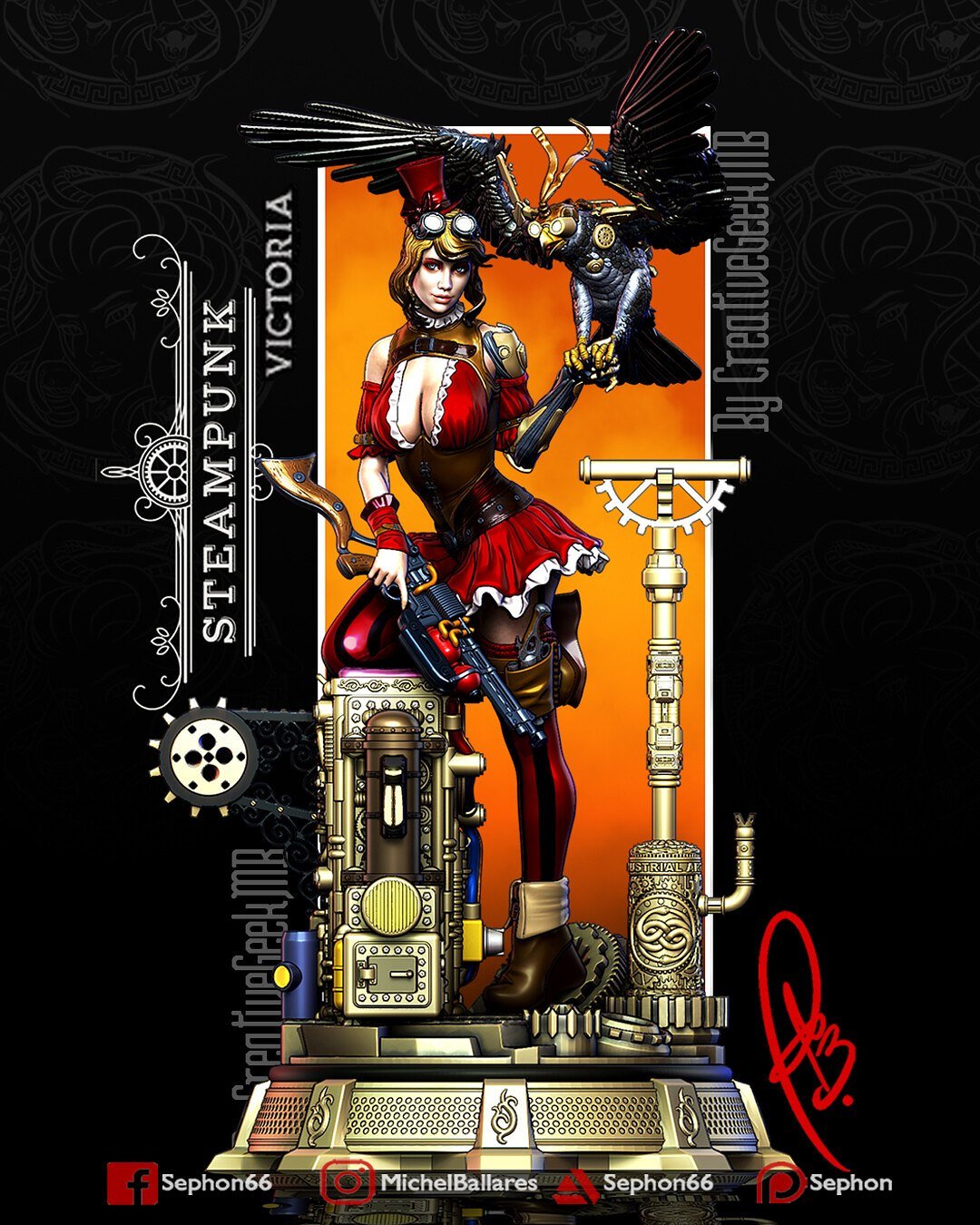 Victoria - The Steampunk Girl