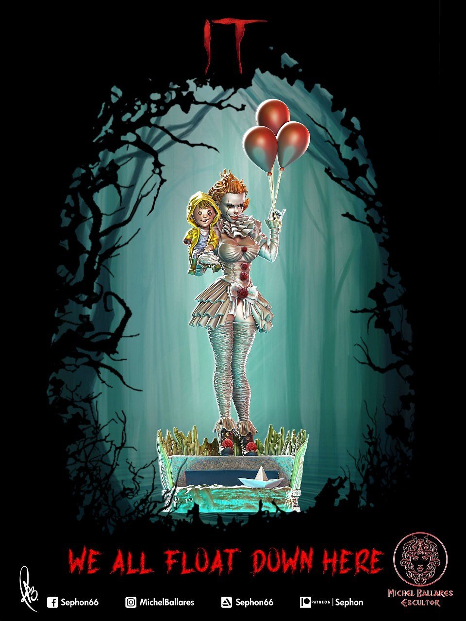 Female Pennywise STL file