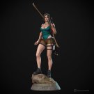 Lara Croft from Tomb Raider STL file