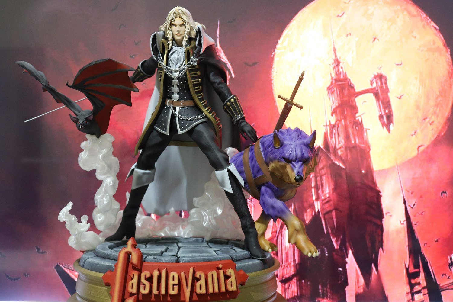 Alucard Diorama from Castlevania STL file