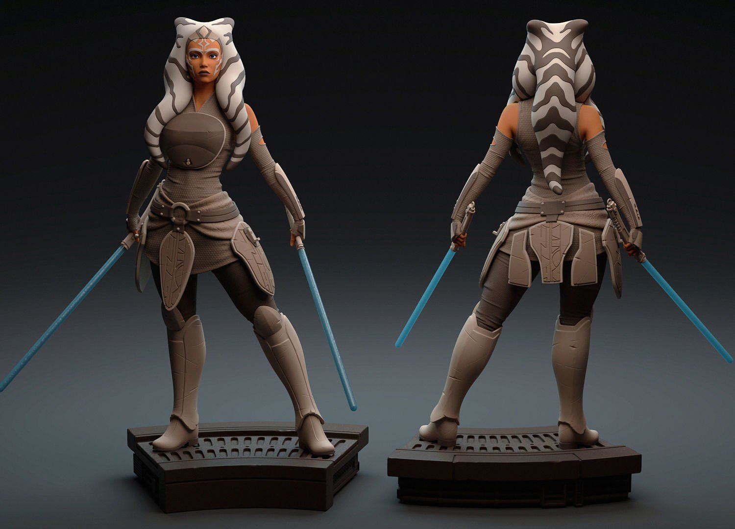 Ahsoka Tano From Star Wars STL file
