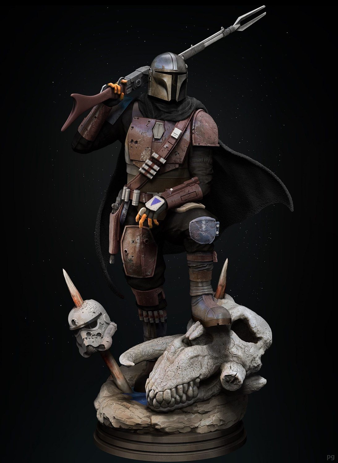 The Mandalorian Classic Armor From Star Wars STL file