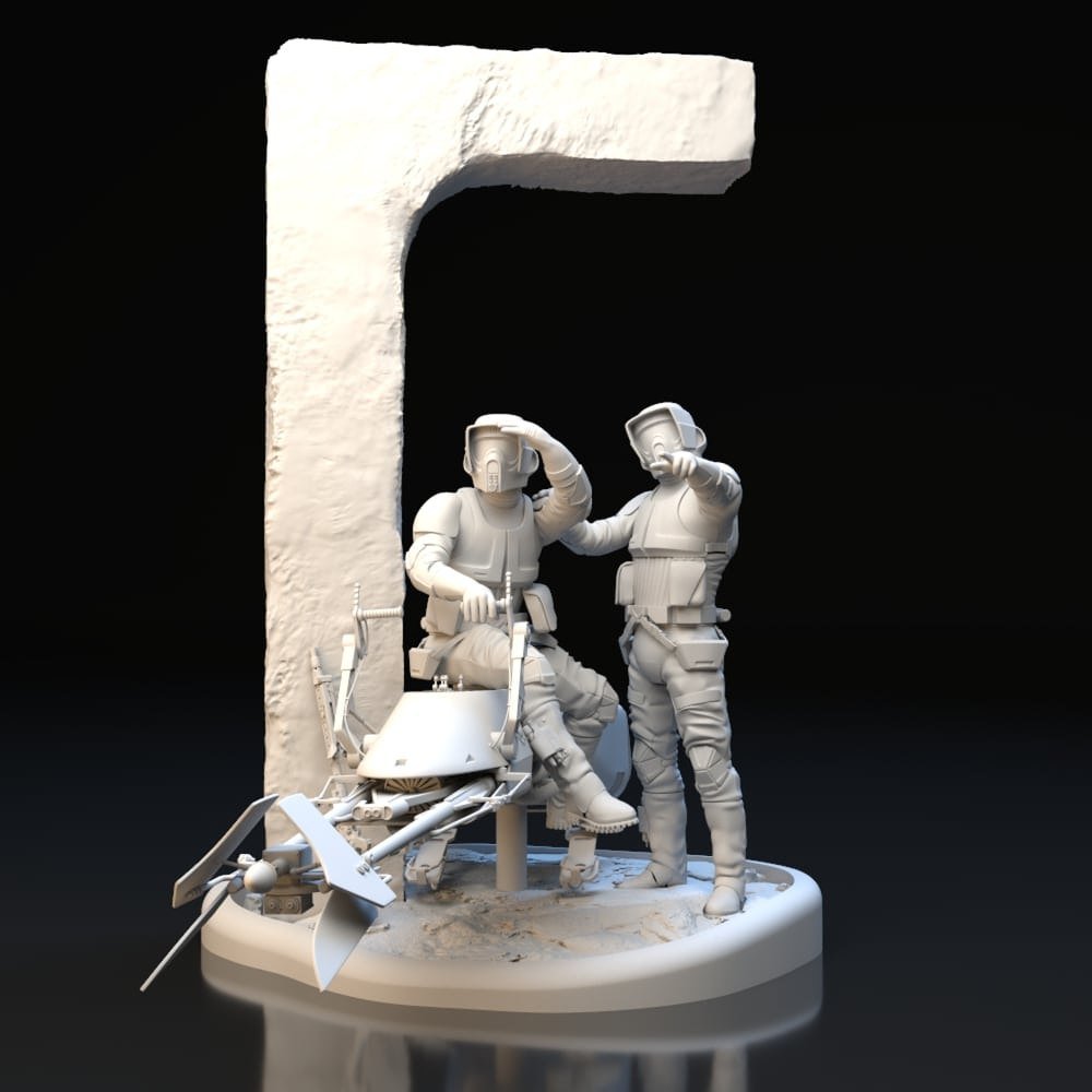 Scout Guards From Star Wars STL file