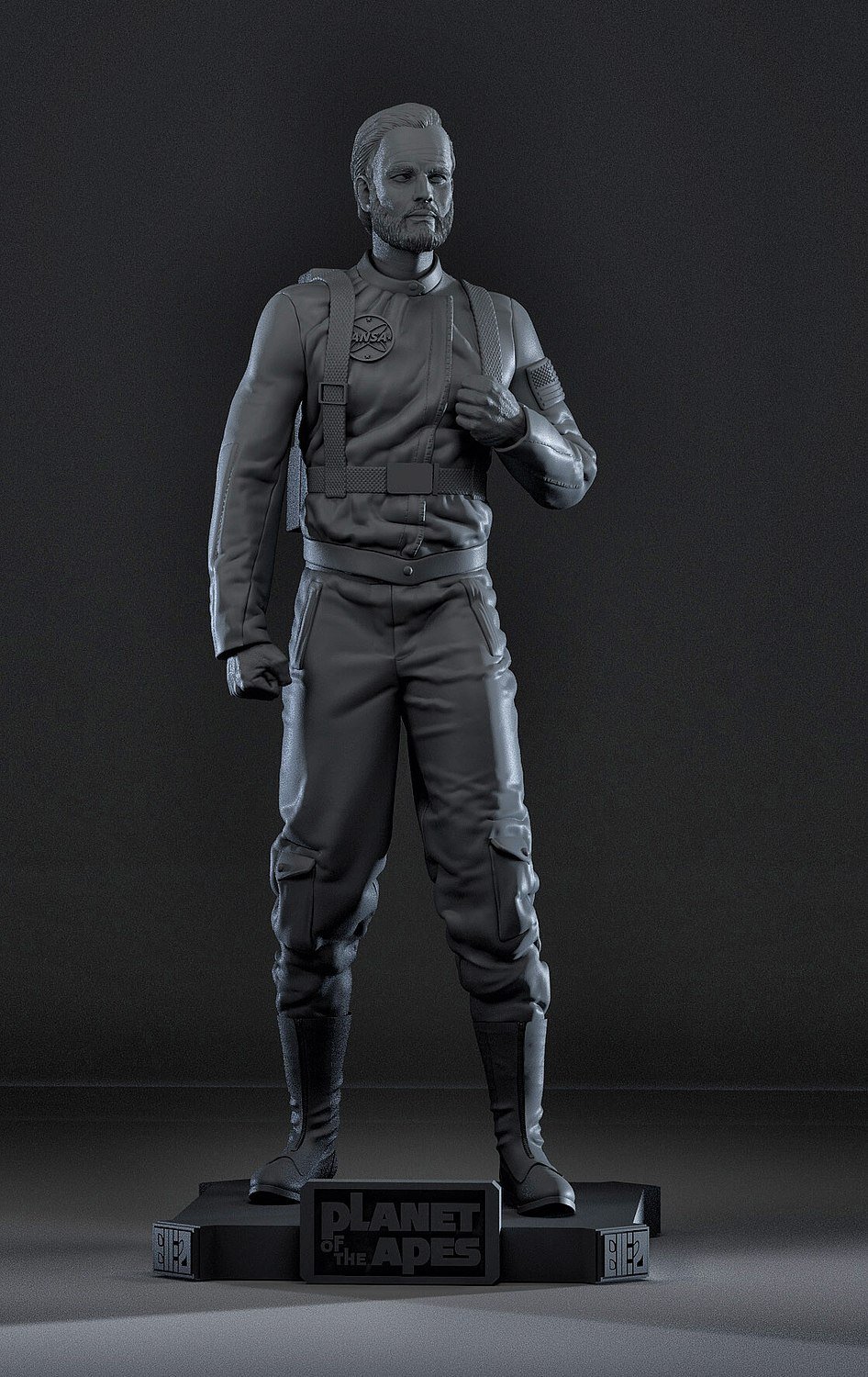 George Taylor From Planet of the Apes STL file