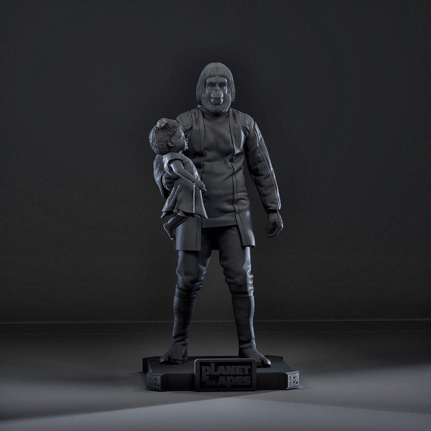 Dr. Zaius From Planet of the Apes STL file