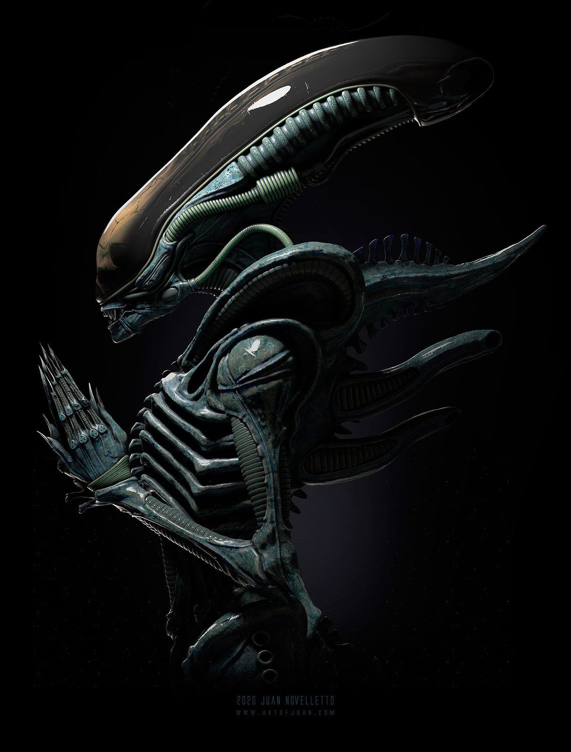 Alien Xenomorph Fanart STL file