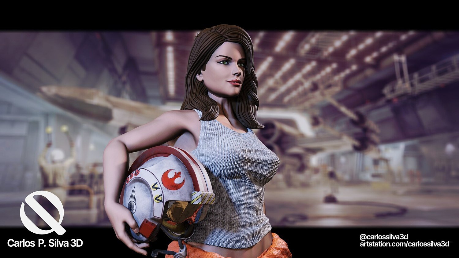 Rebel Pilot from Star Wars STL file