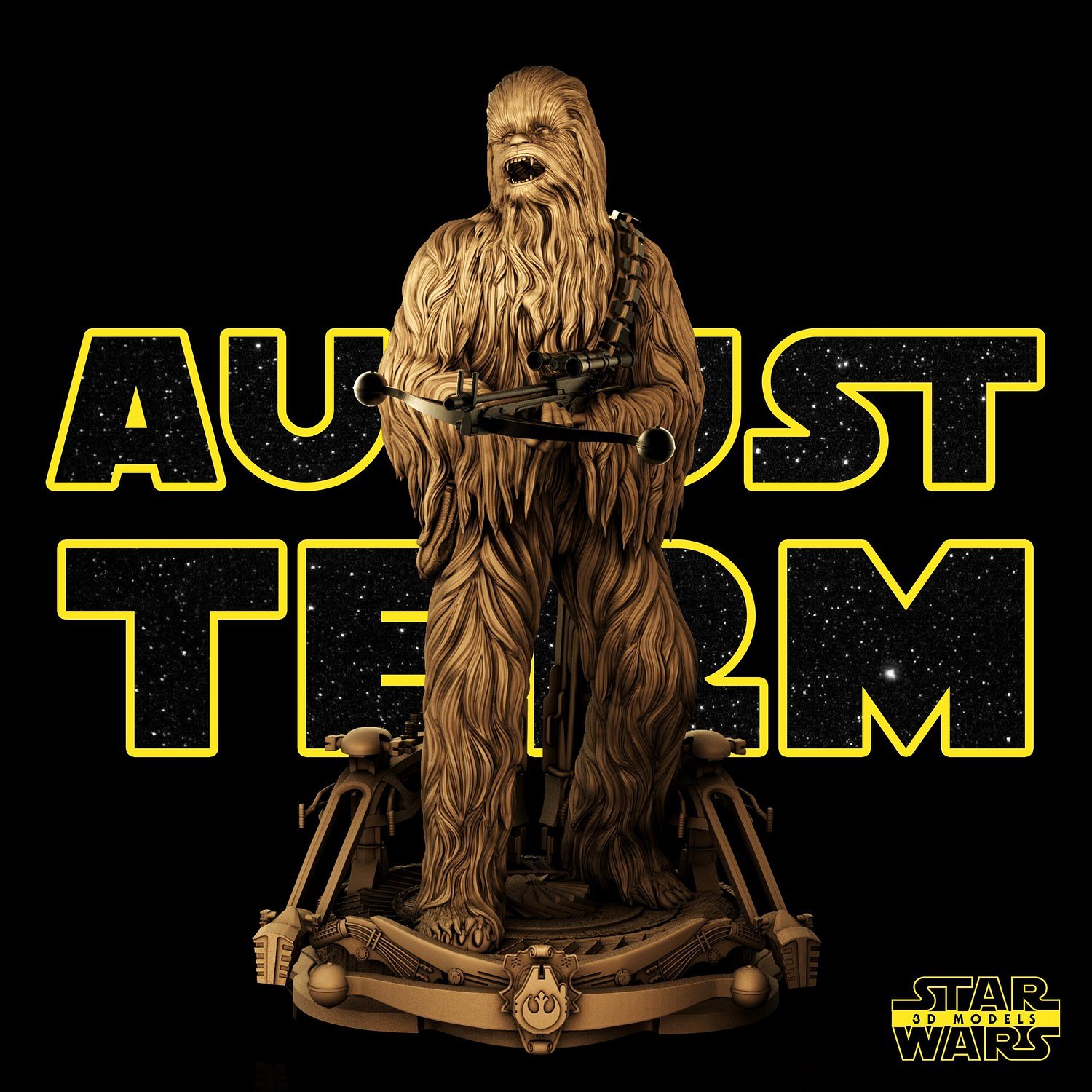 Chewbacca From Star Wars STL file