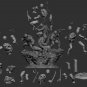 TMNT Diorama V2 Fanart STL file