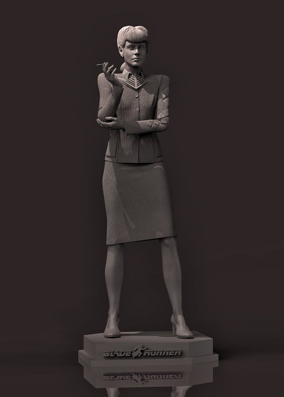 Rachael V2 From Blade Runner STL file
