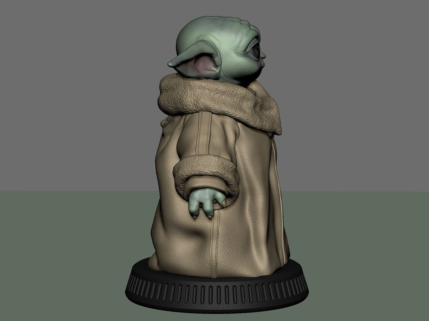 Grogu From Star Wars STL file