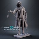 Dr.Emmett Brown From Back to the Future STL file