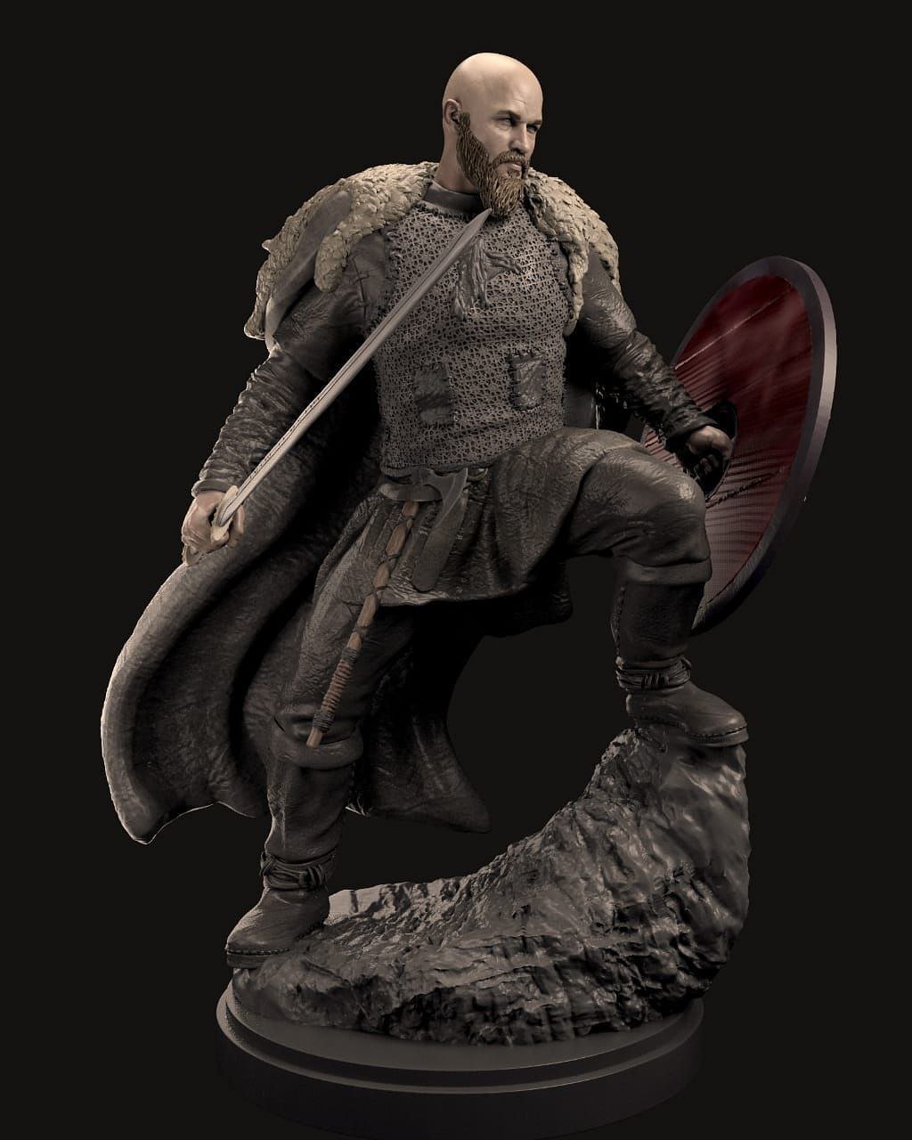 Ragnar Lodbrok From Vikings STL file
