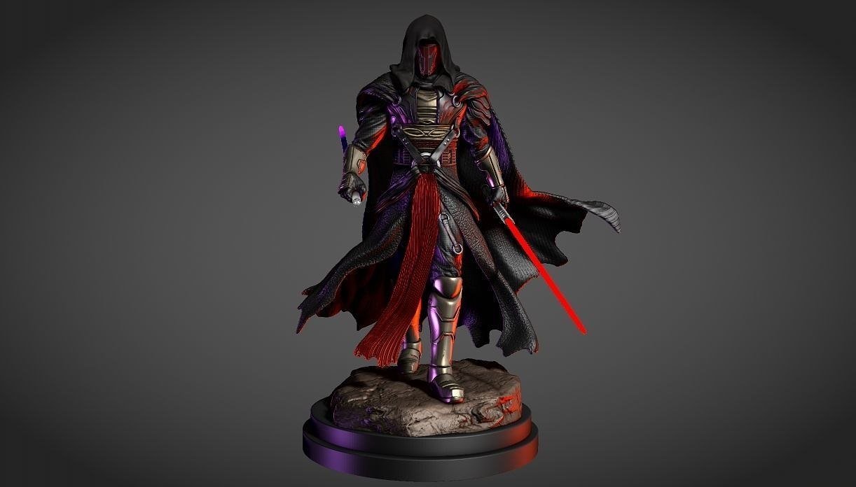 Darth Revan From Star Wars STL file
