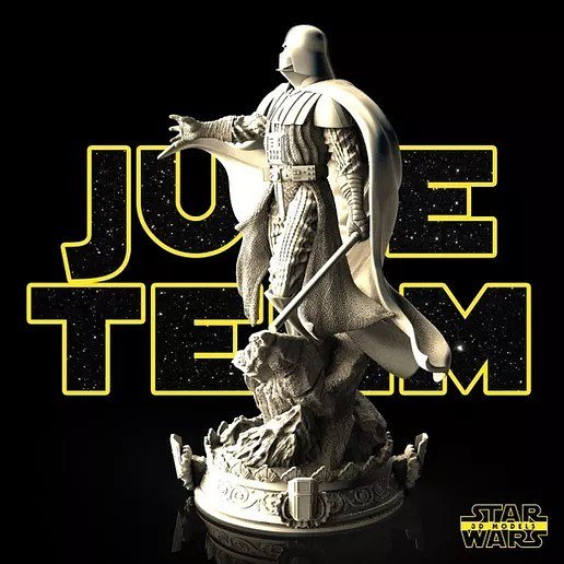 Darth Vader From Star Wars STL file