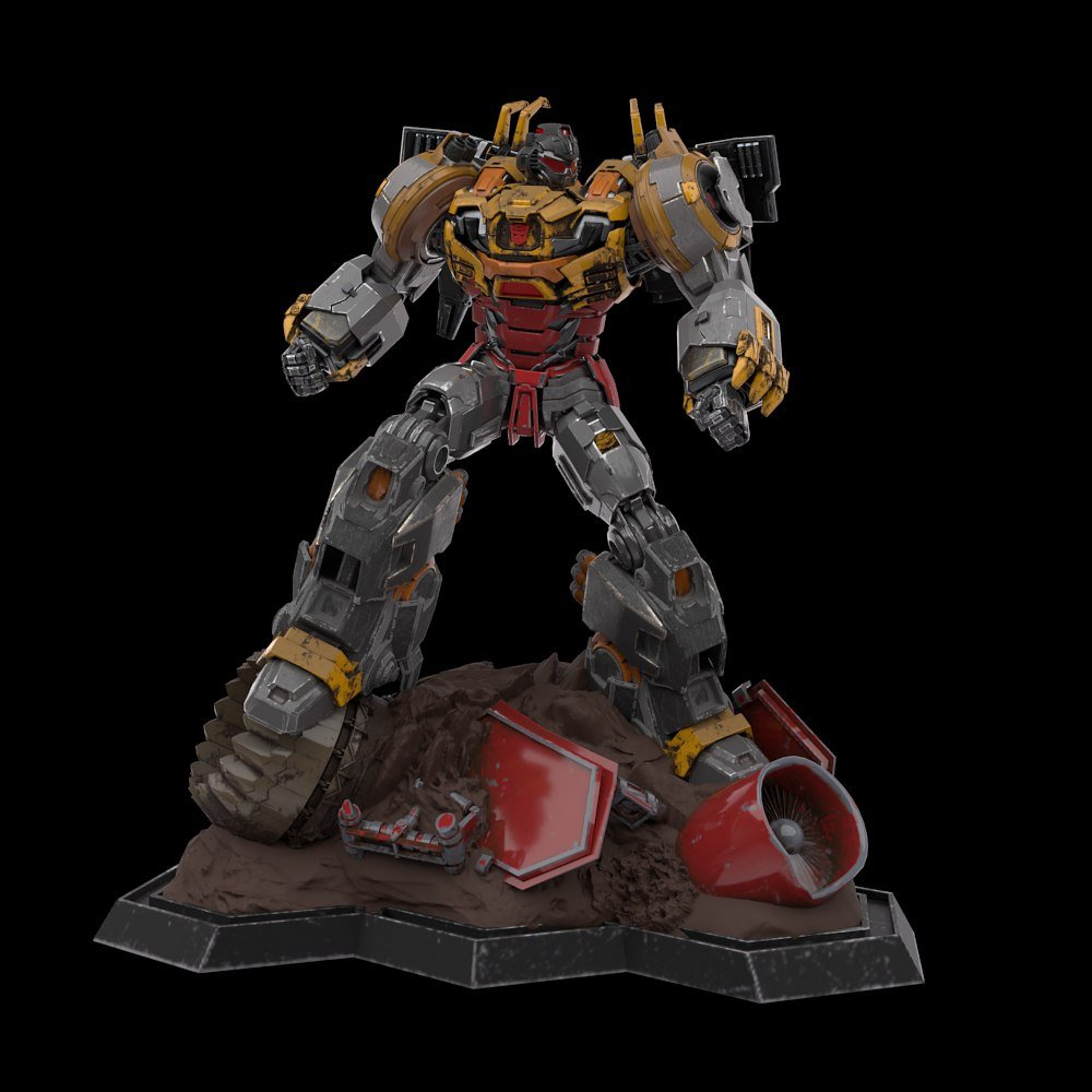 Grimlock From Transformers STL file