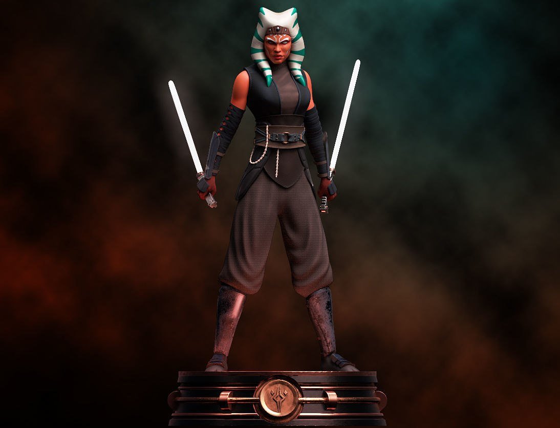 Ahsoka Tano V5 From Star Wars STL file