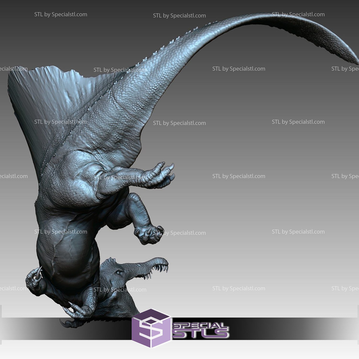 Spinosaurus Fanart STL file