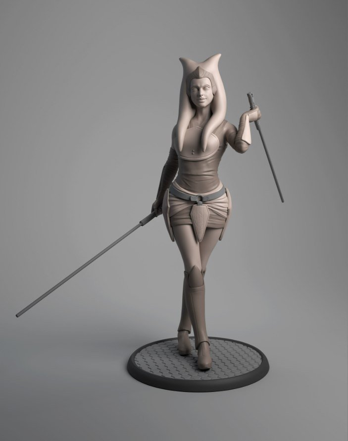 Ahsoka Tano Classic from Star Wars STL file
