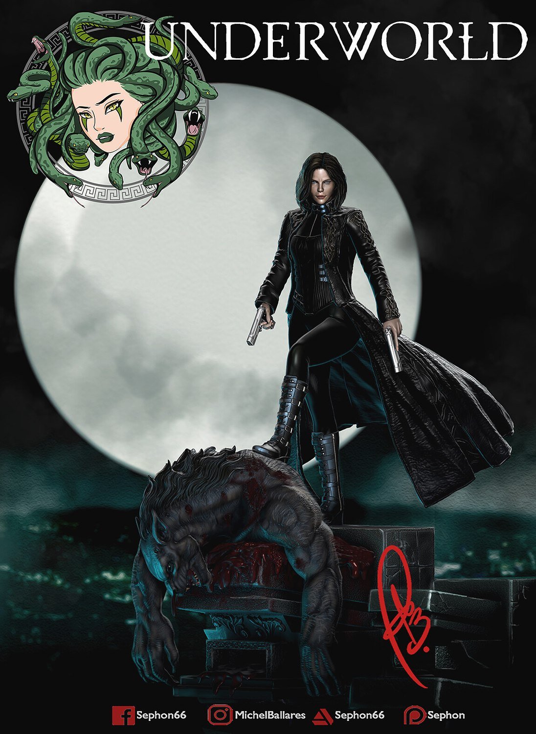 Selene From Underworld STL file